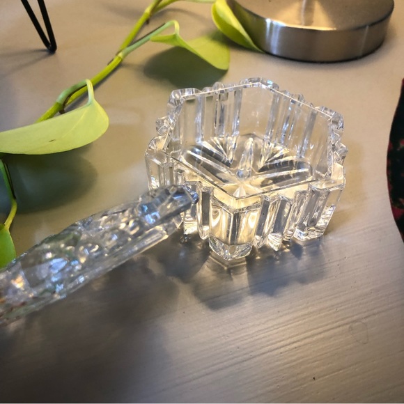 Vintage Mikasa Glass Jewelry Holder - Picture 8 of 13